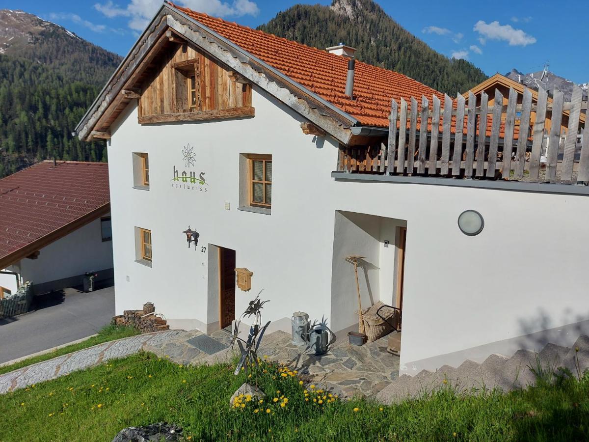 Haus Edelweiss Spiss Bei Samnaun Esterno foto