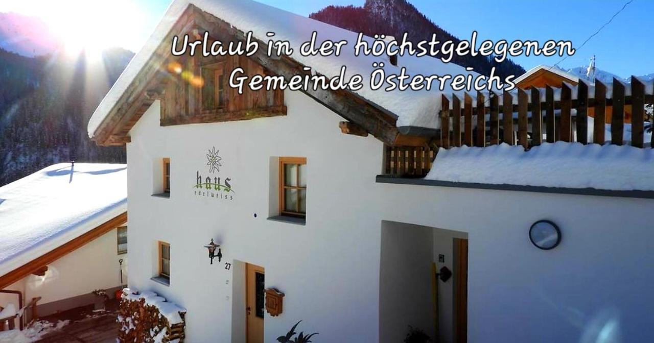 Haus Edelweiss Spiss Bei Samnaun Esterno foto
